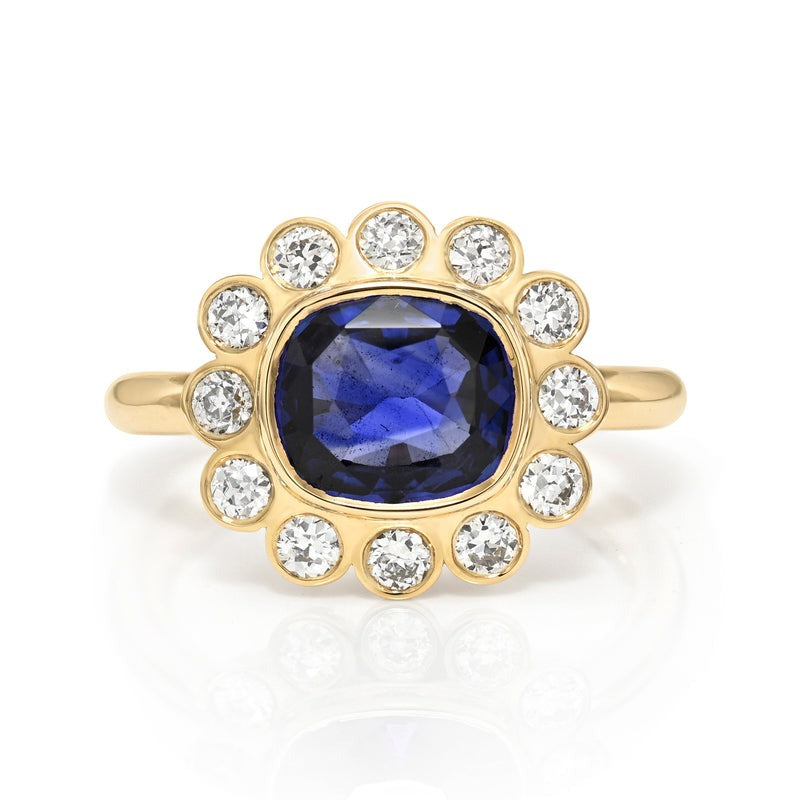 Single Stone Sapphire Lilibet Ring