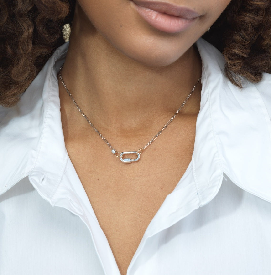 Marla Aaron Silver Baby Lock