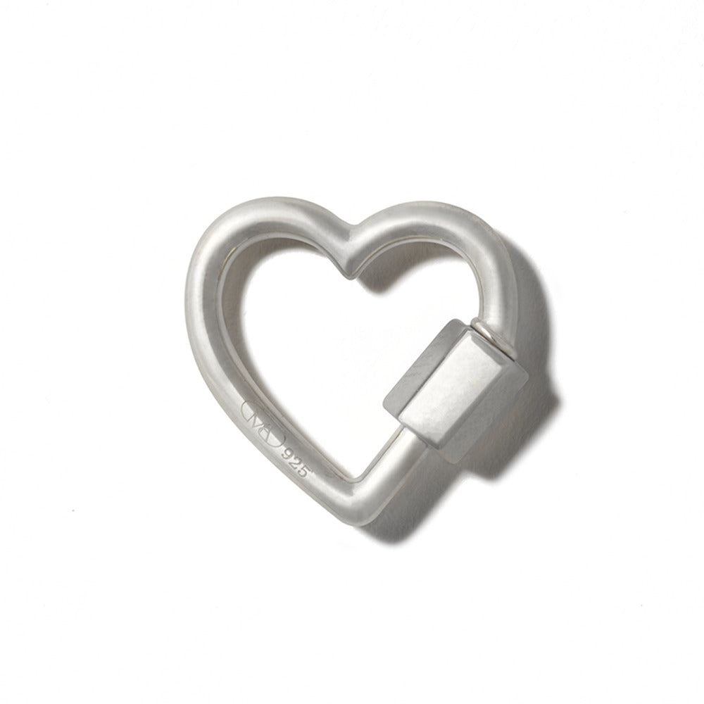Marla Aaron Silver Heart Lock