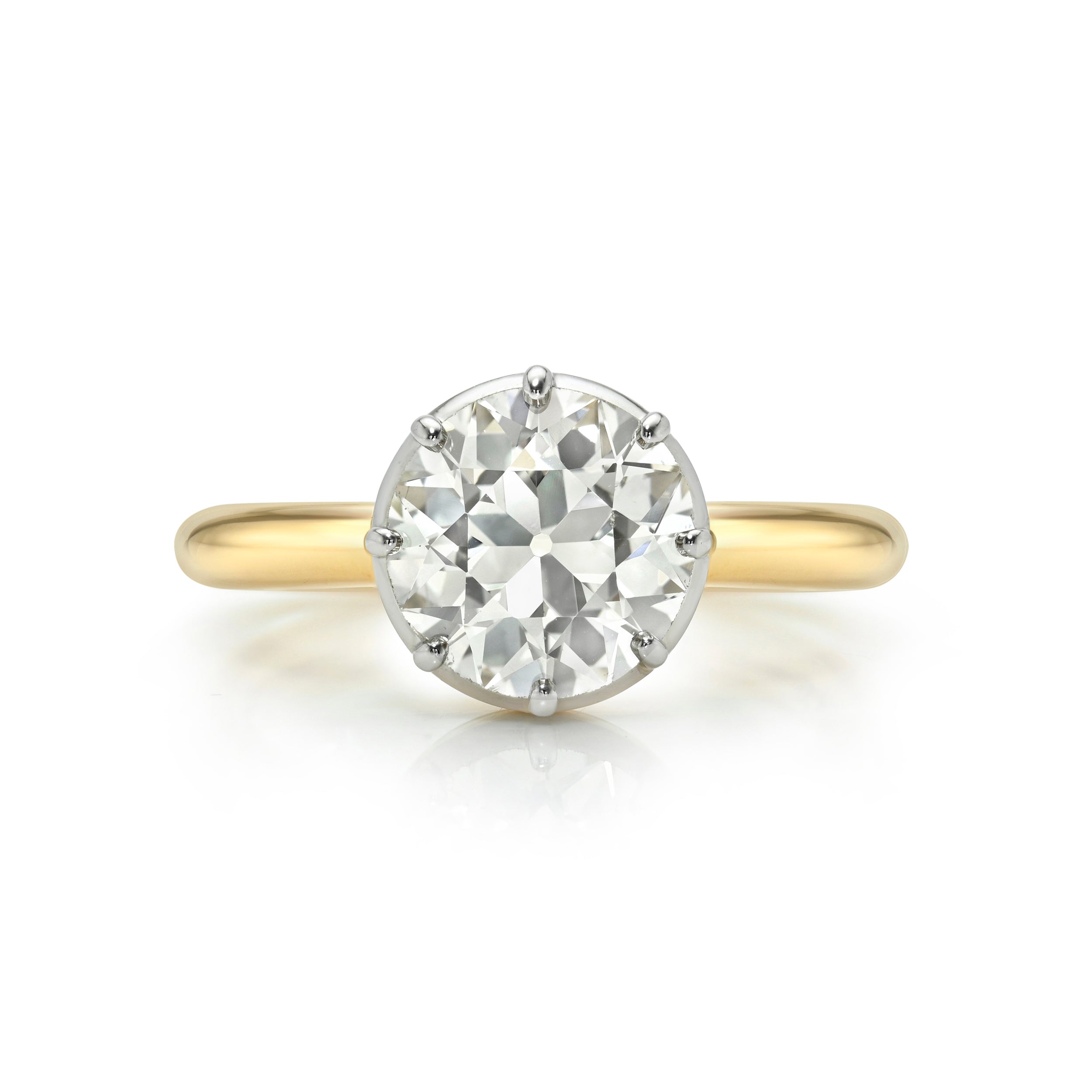 Single Stone Marian Ring