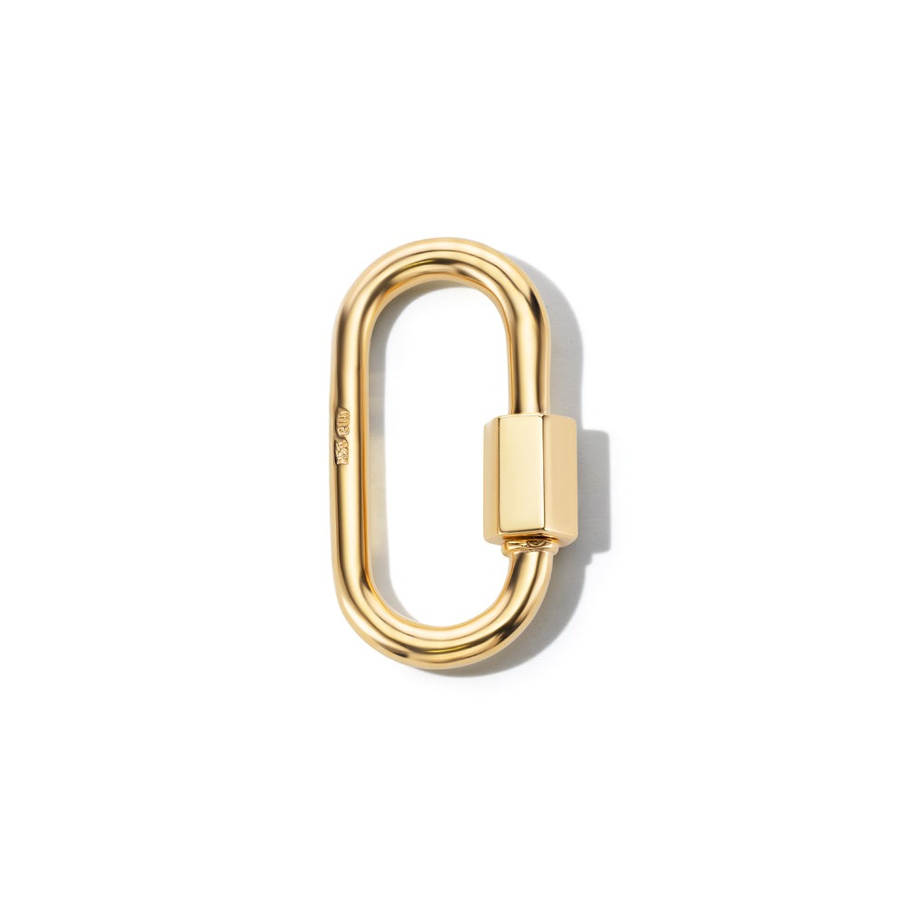 Marla Aaron 14K Yellow Gold Medium Lock