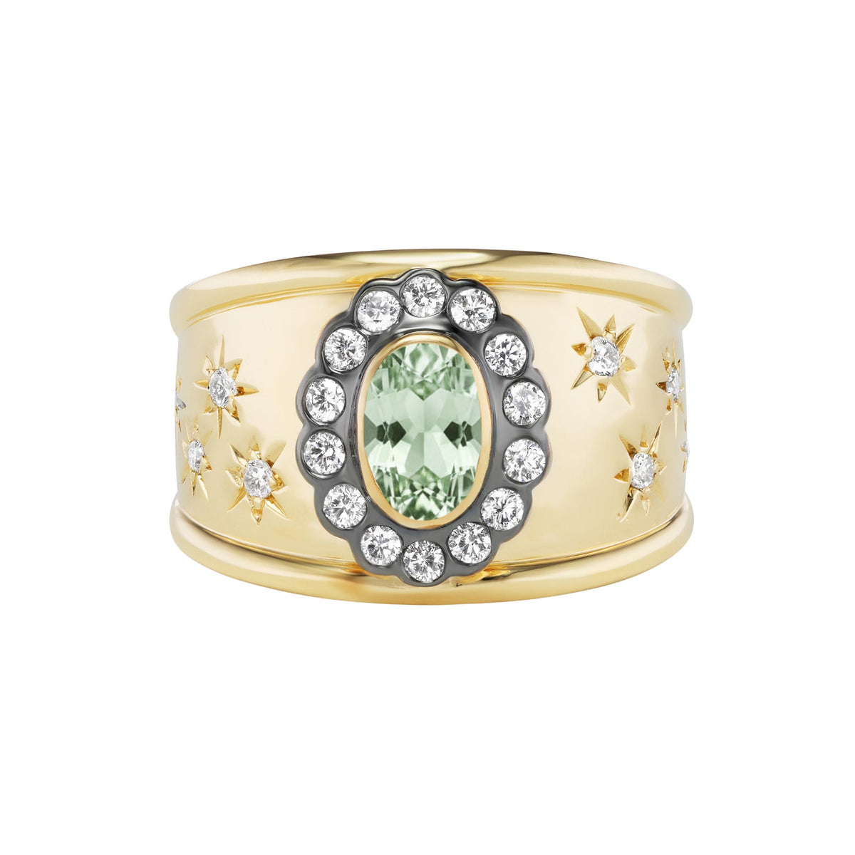 Marlo Laz Green Tourmaline Ali Cigar Band