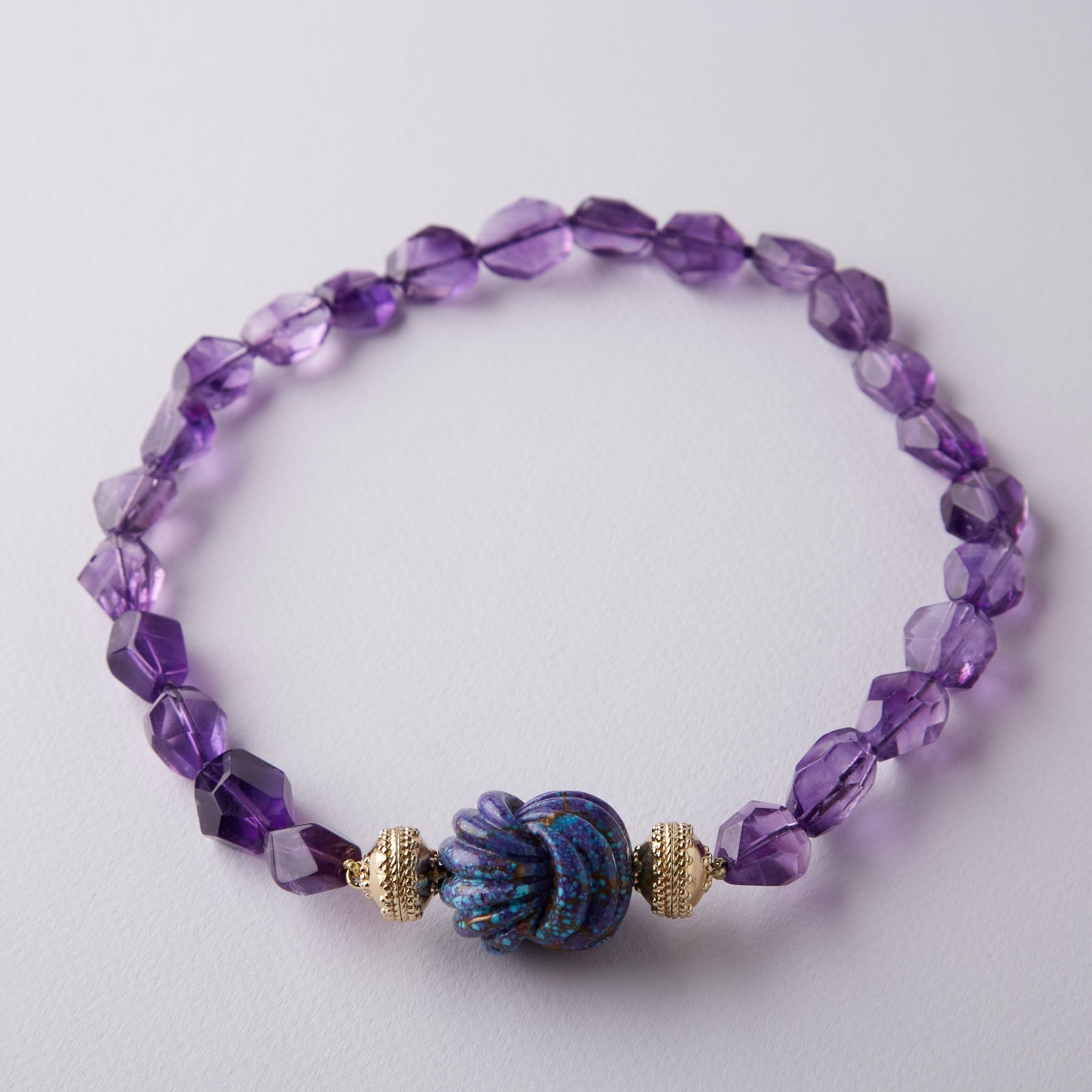 Clara Williams Nancy Amethyst Necklace