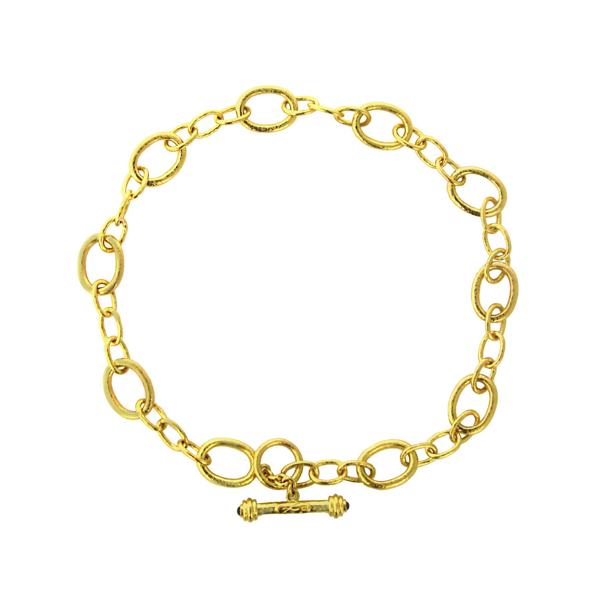 Elizabeth Locke 'Garda' Link Necklace 17"