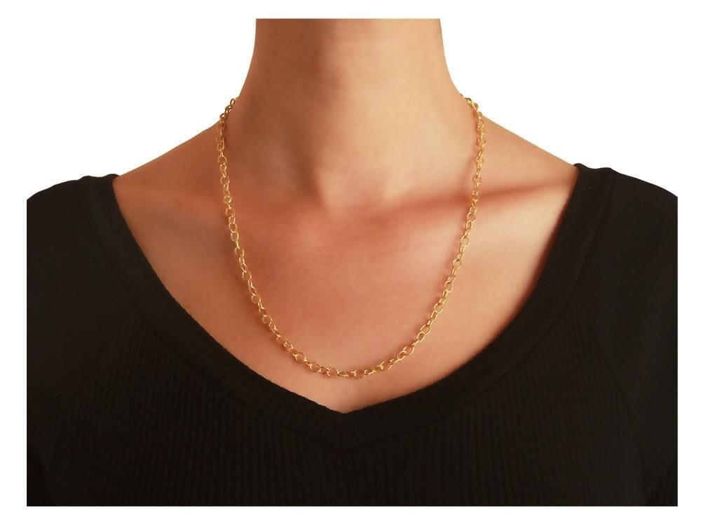 Elizabeth Locke “Tiny Volterra” Link Necklace