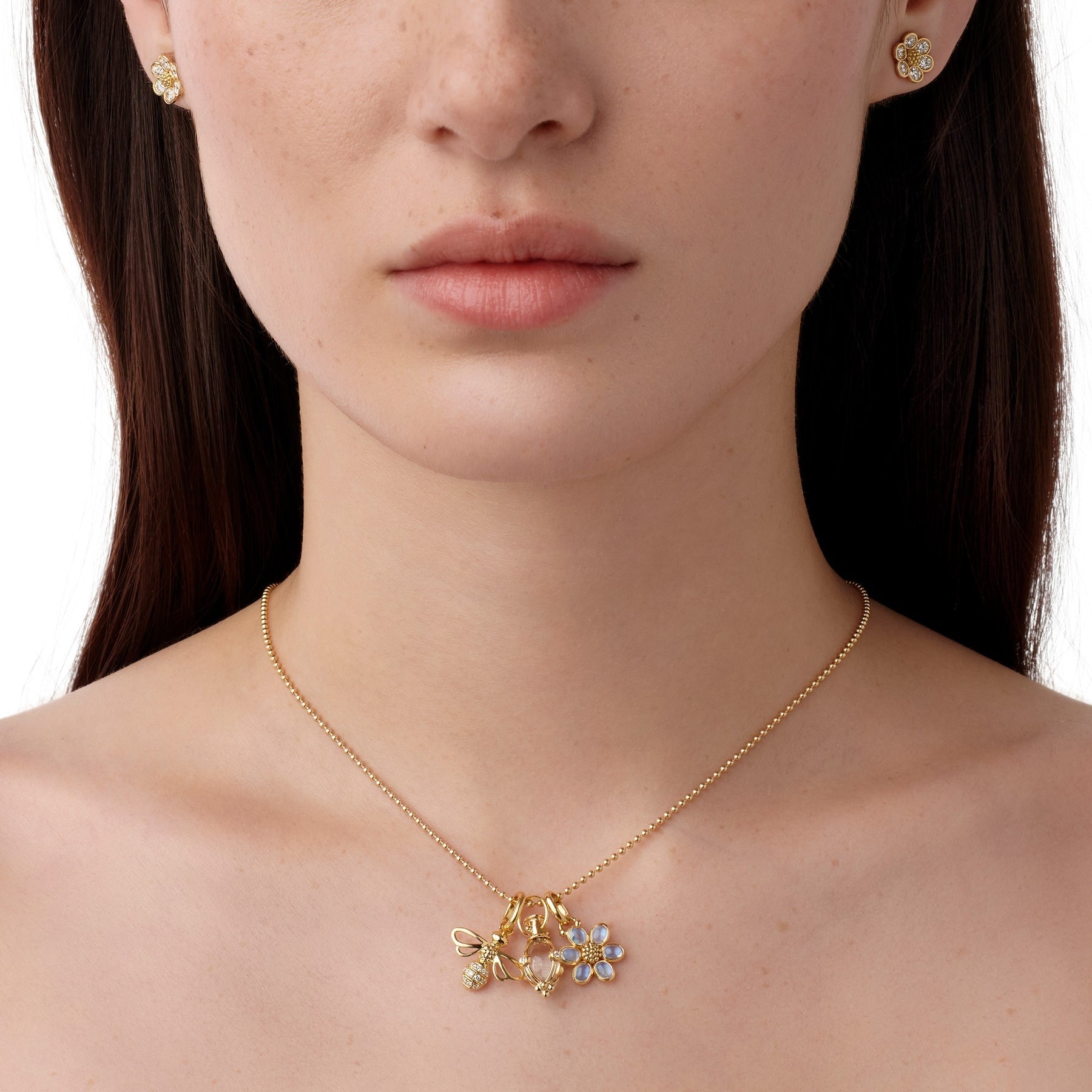 Temple St. Clair Primavera Charm Necklace