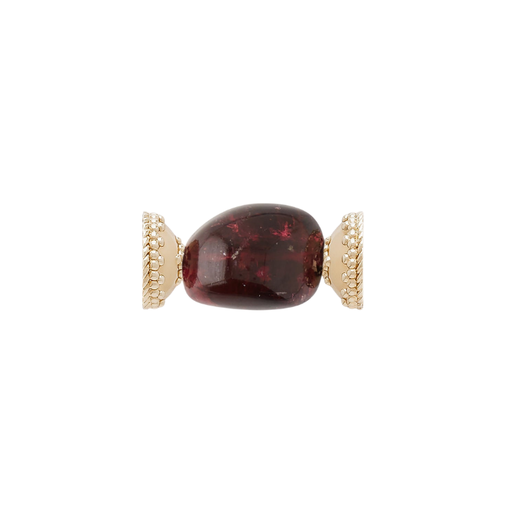 Clara Williams Dark Pink Tourmaline Centerpiece