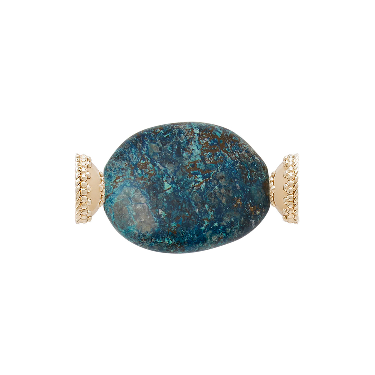 Clara Williams Large Green Chrysocolla Centerpiece