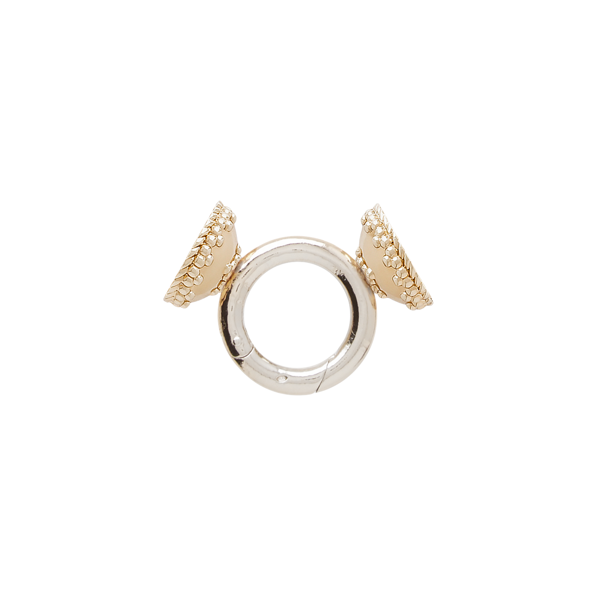 Clara Williams ClaraCharm Rhodium Ring Centerpiece