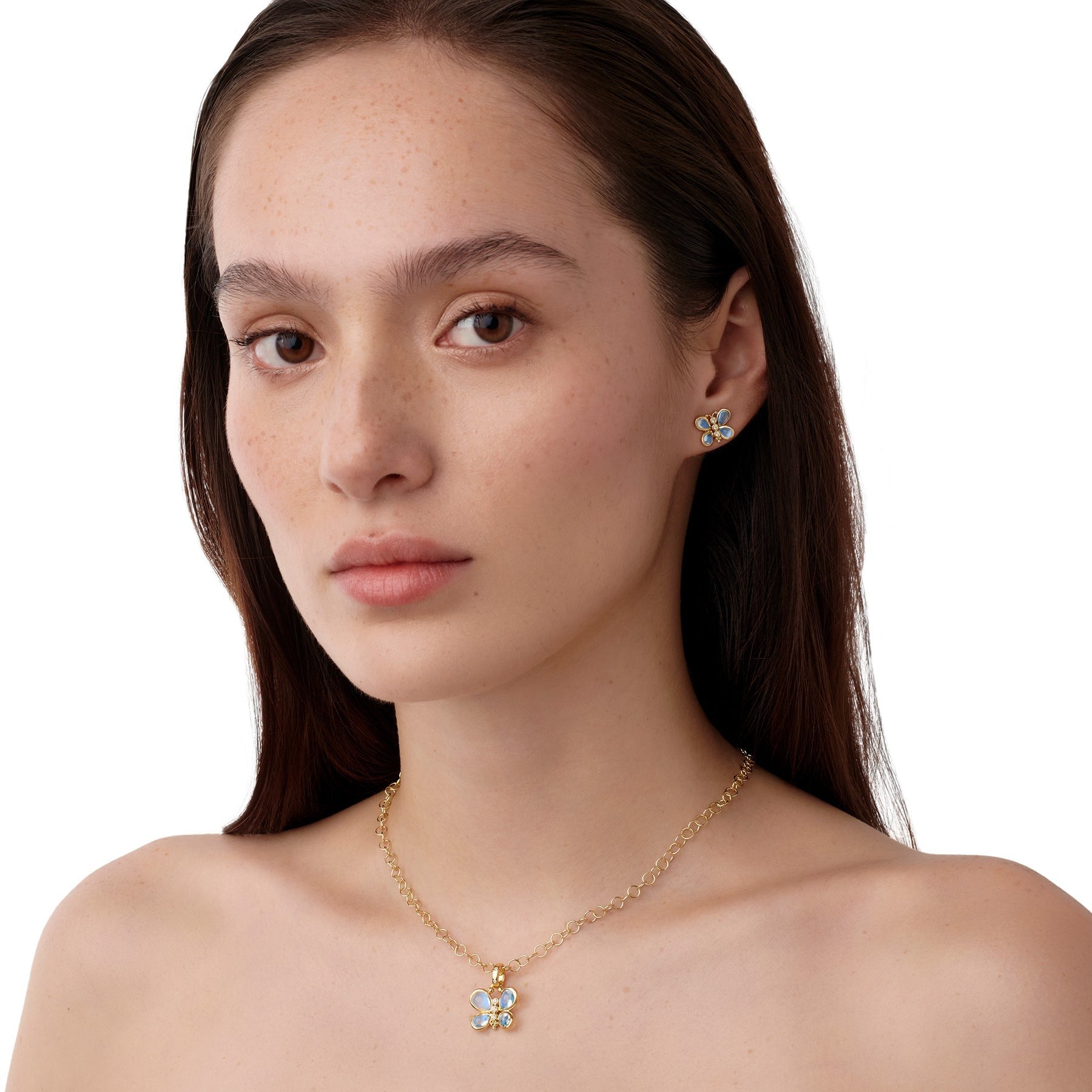 Temple St. Clair Luna Butterfly Pendant