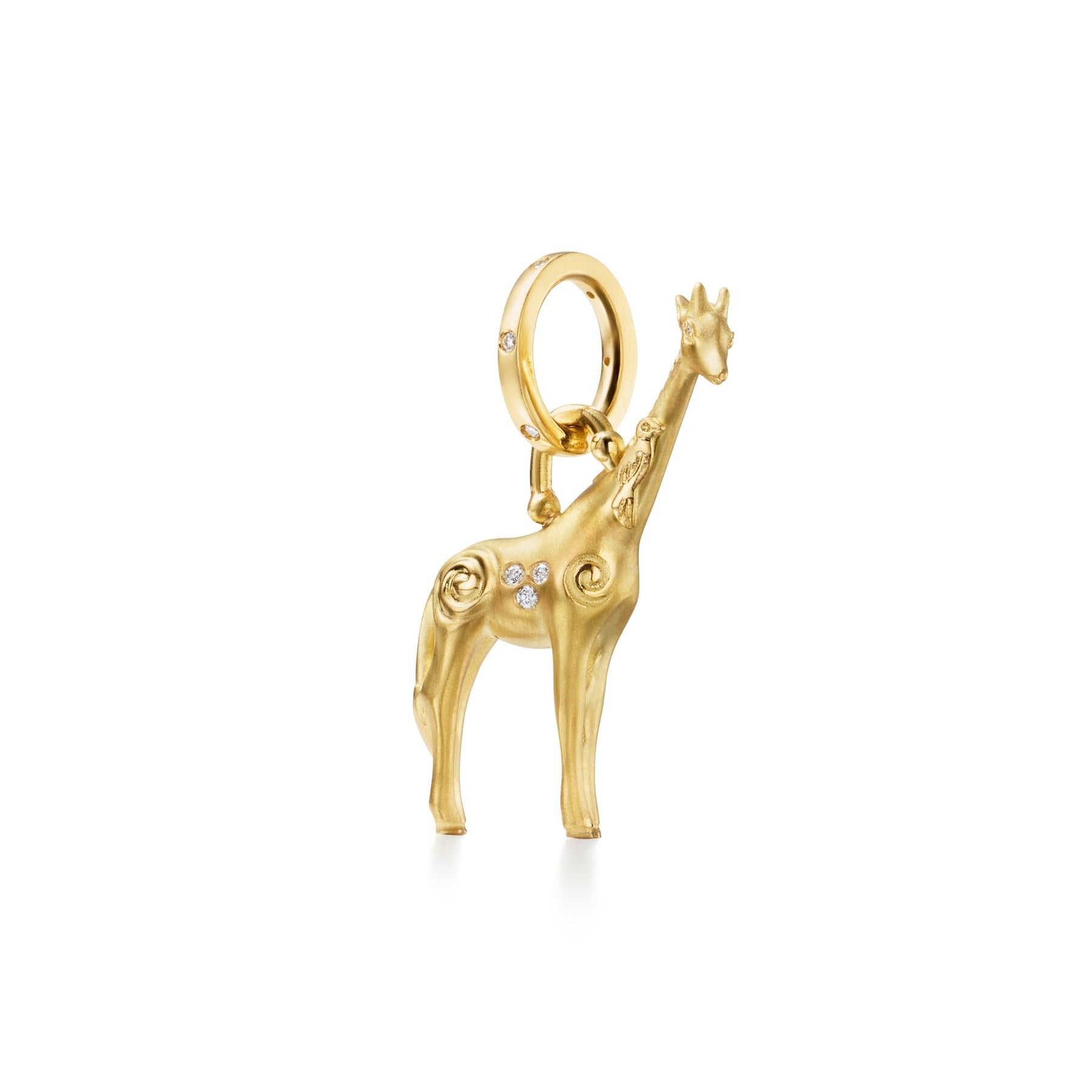 Temple St. Clair Small Twiga Giraffe Pendant