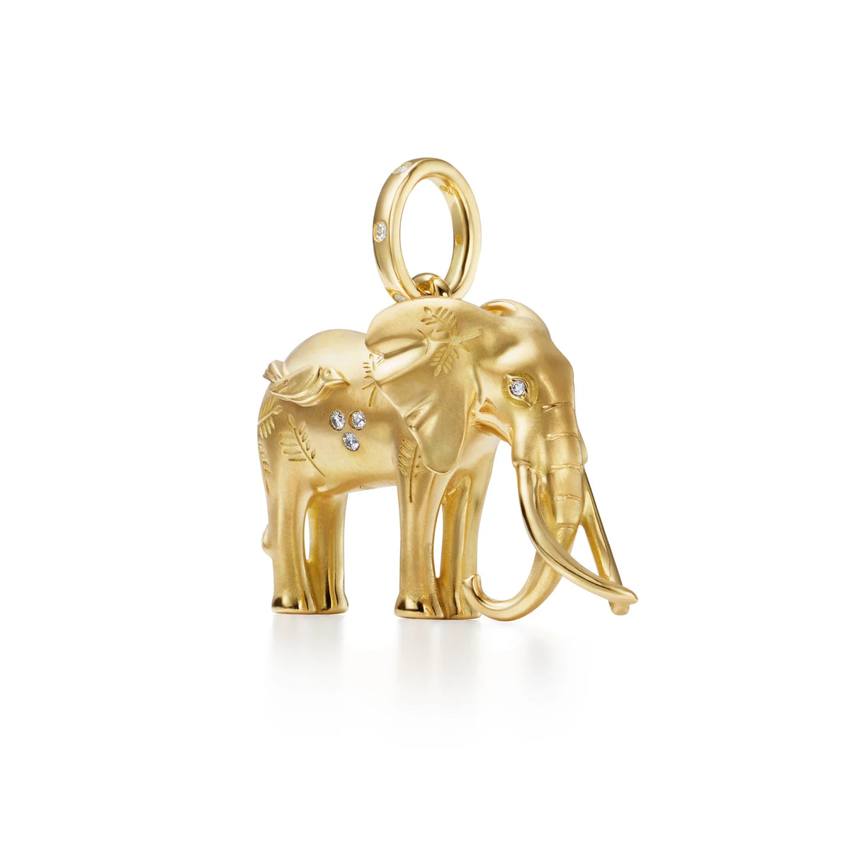 Temple St. Clair Medium Tembo Elephant Pendant