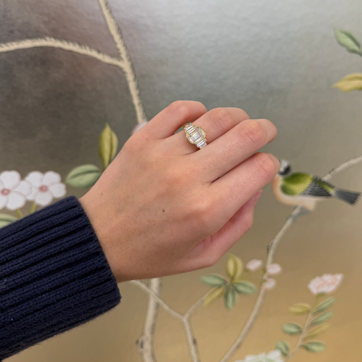 Single Stone Caroline Ring