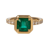 Single Stone Emerald Ella Ring