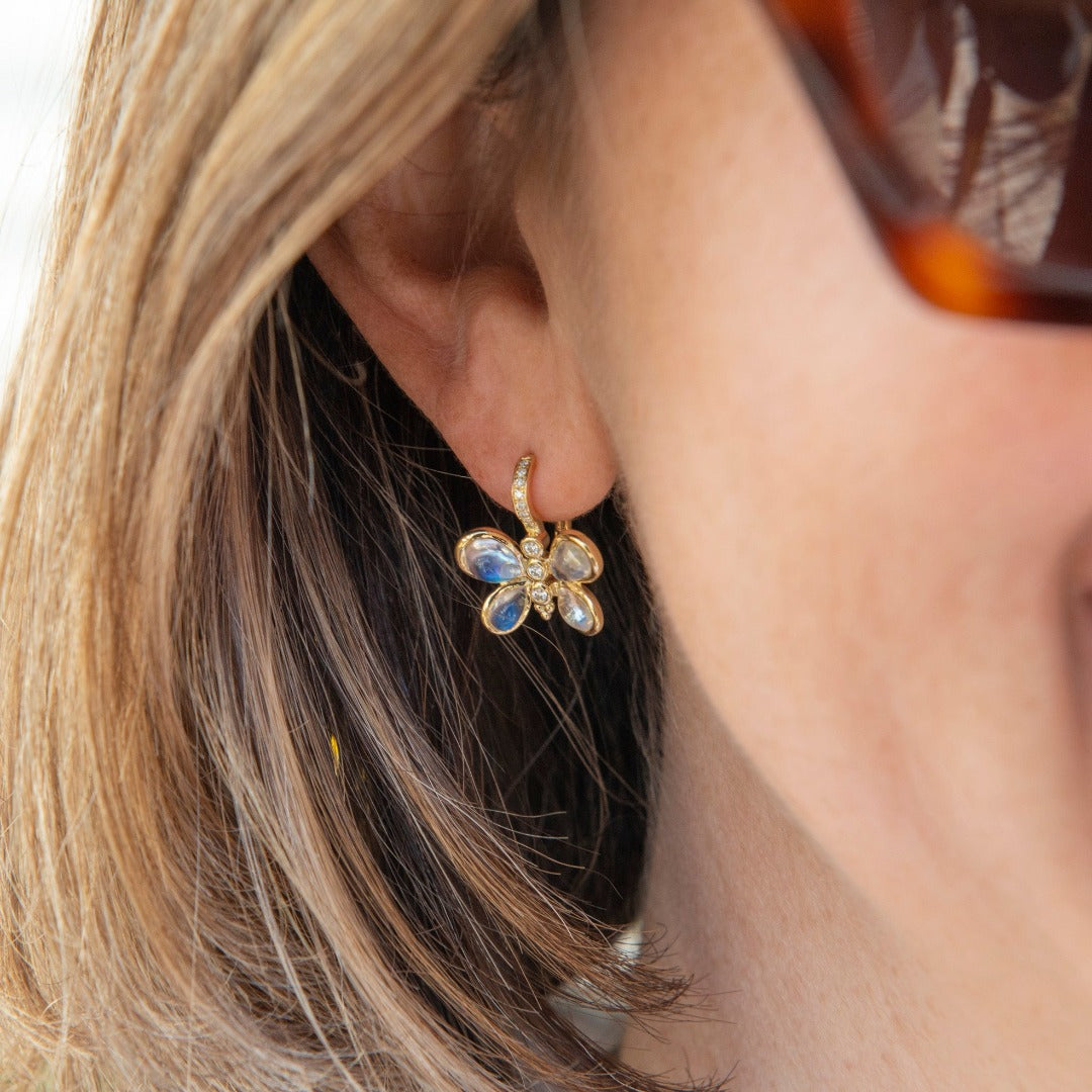 Temple St. Clair  Luna Butterfly Earrings