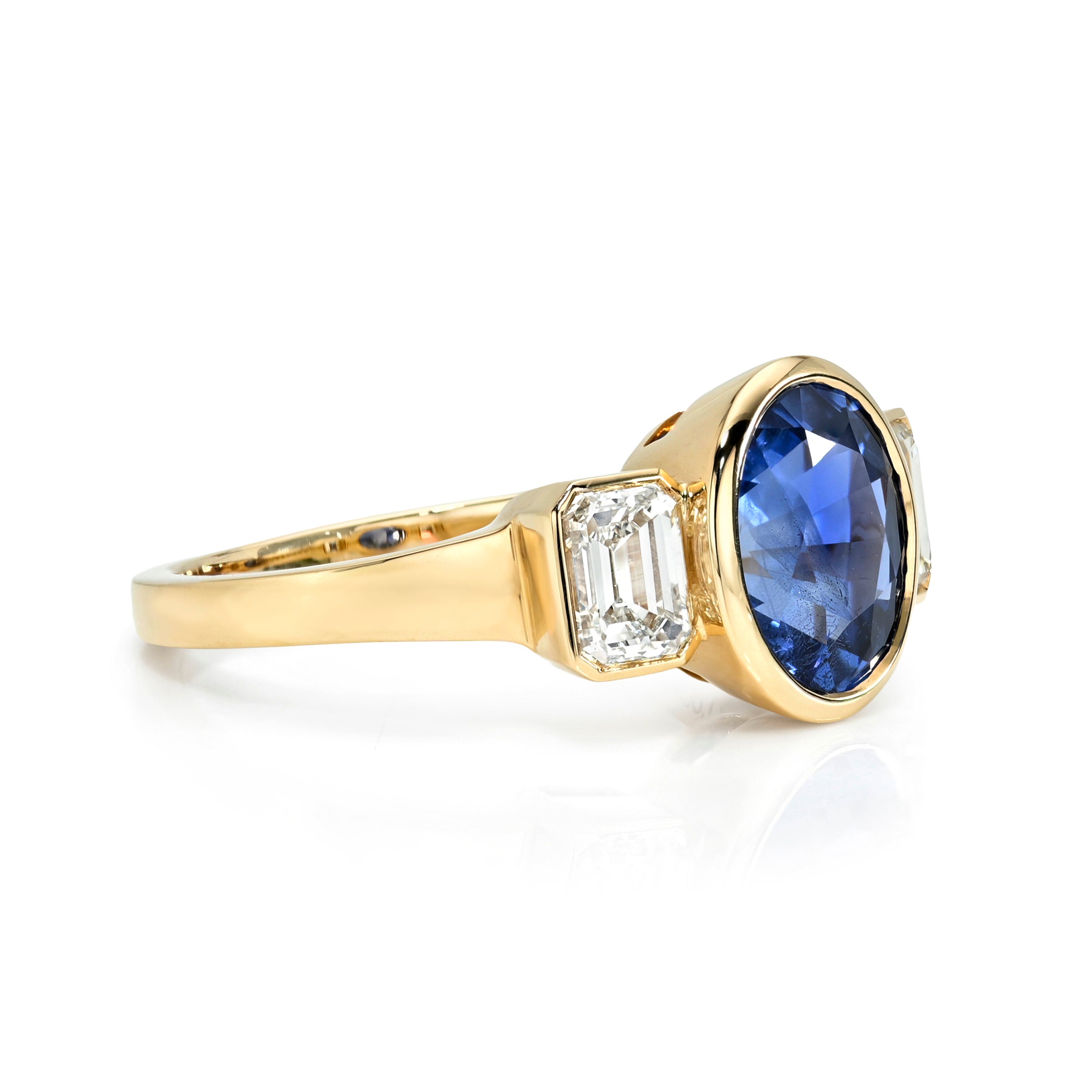 Single Stone Sapphire Amelia Ring