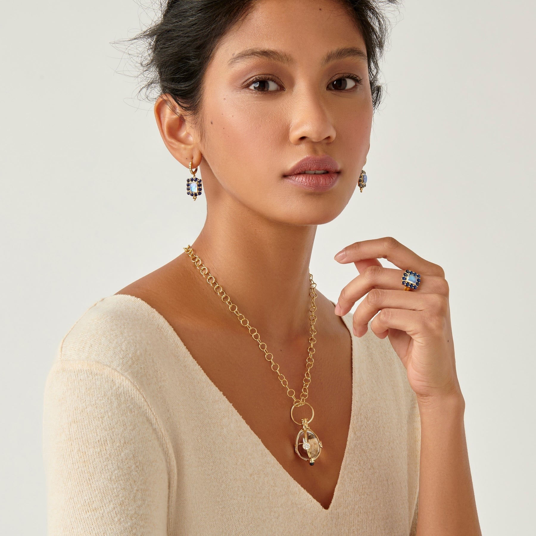 Temple St. Clair Classic Round Chain Necklace