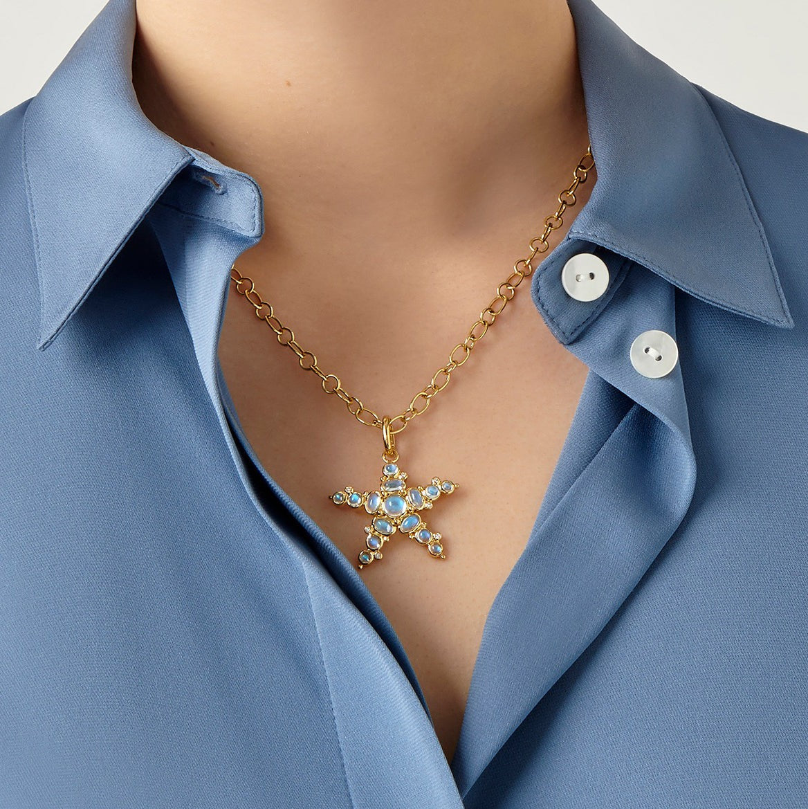 Temple St. Clair Small Sea Star Pendant