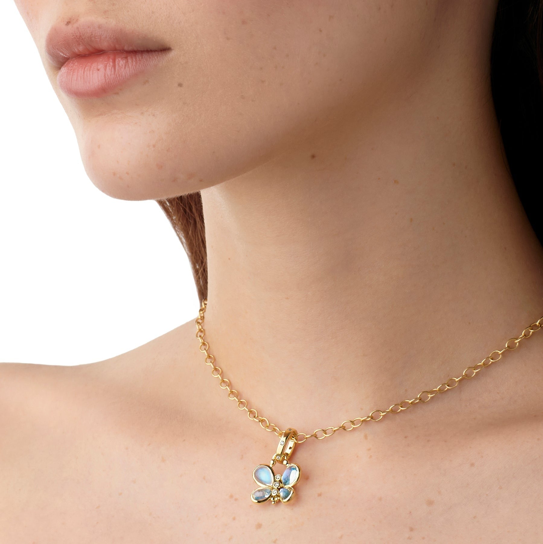 Temple St. Clair Luna Butterfly Pendant