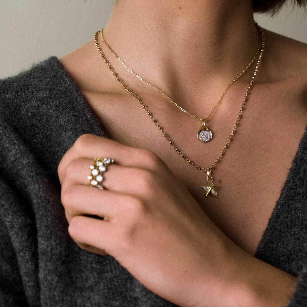 Jade Trau Rose-Arie Chain Necklace 2.5mm