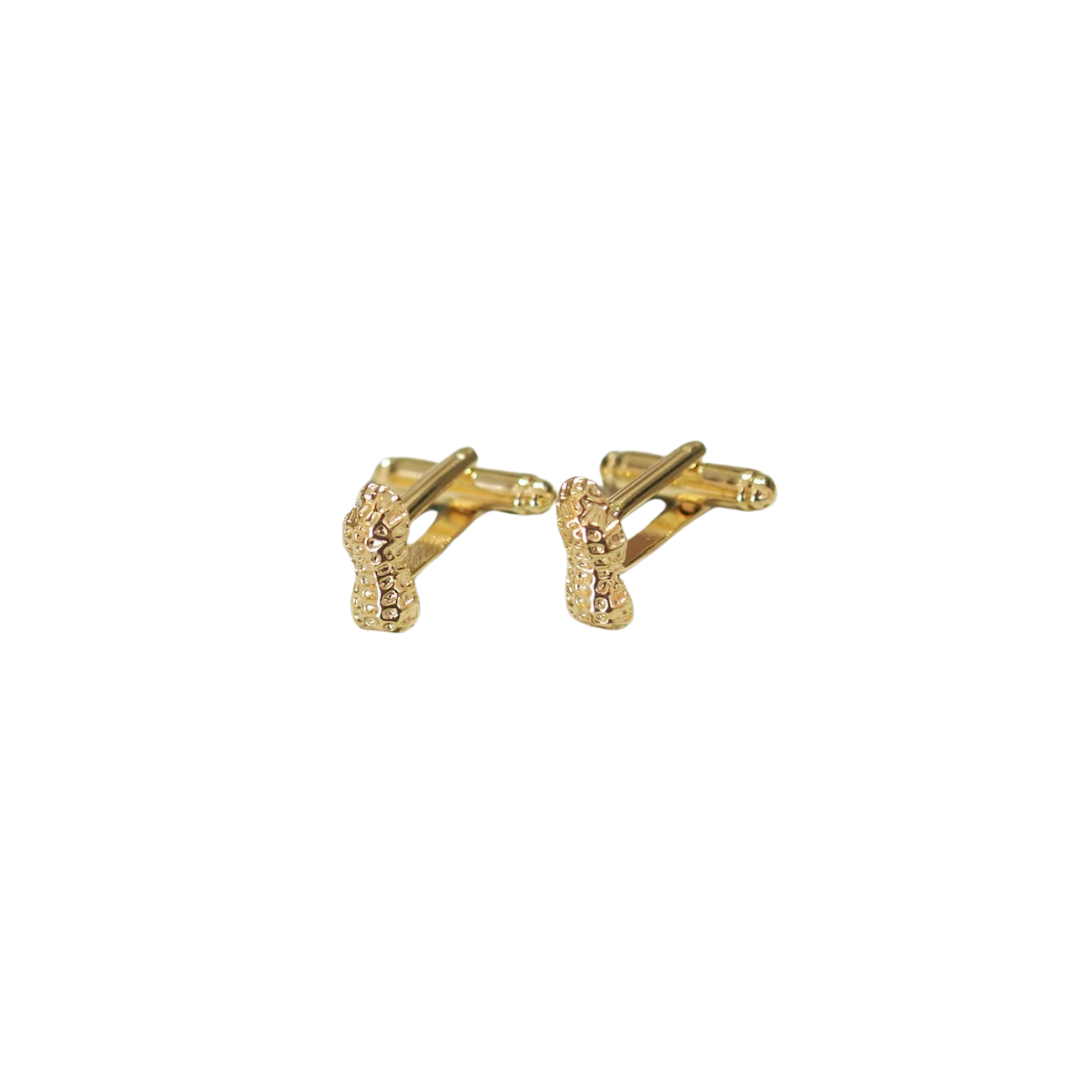 Goldbug Collection Peanut Cufflinks