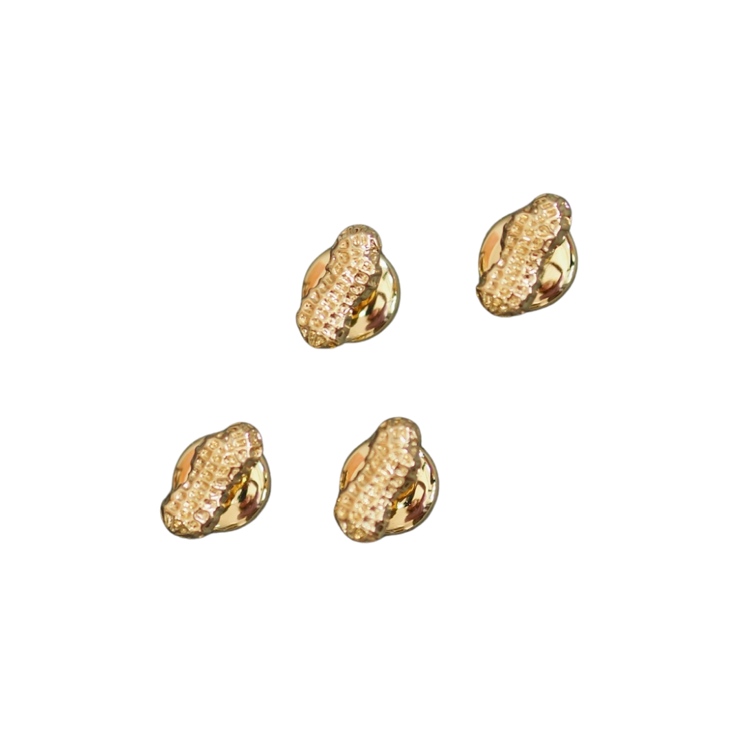 Goldbug Collection Peanut Shirt Studs