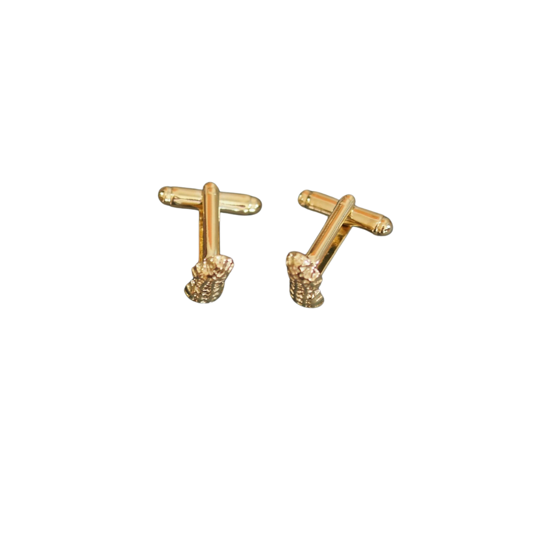 Goldbug Collection Peanut Cufflinks