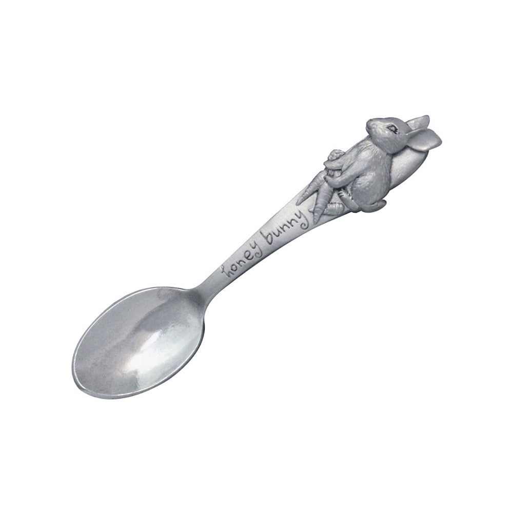 Pewter Honey Bunny Baby Spoon