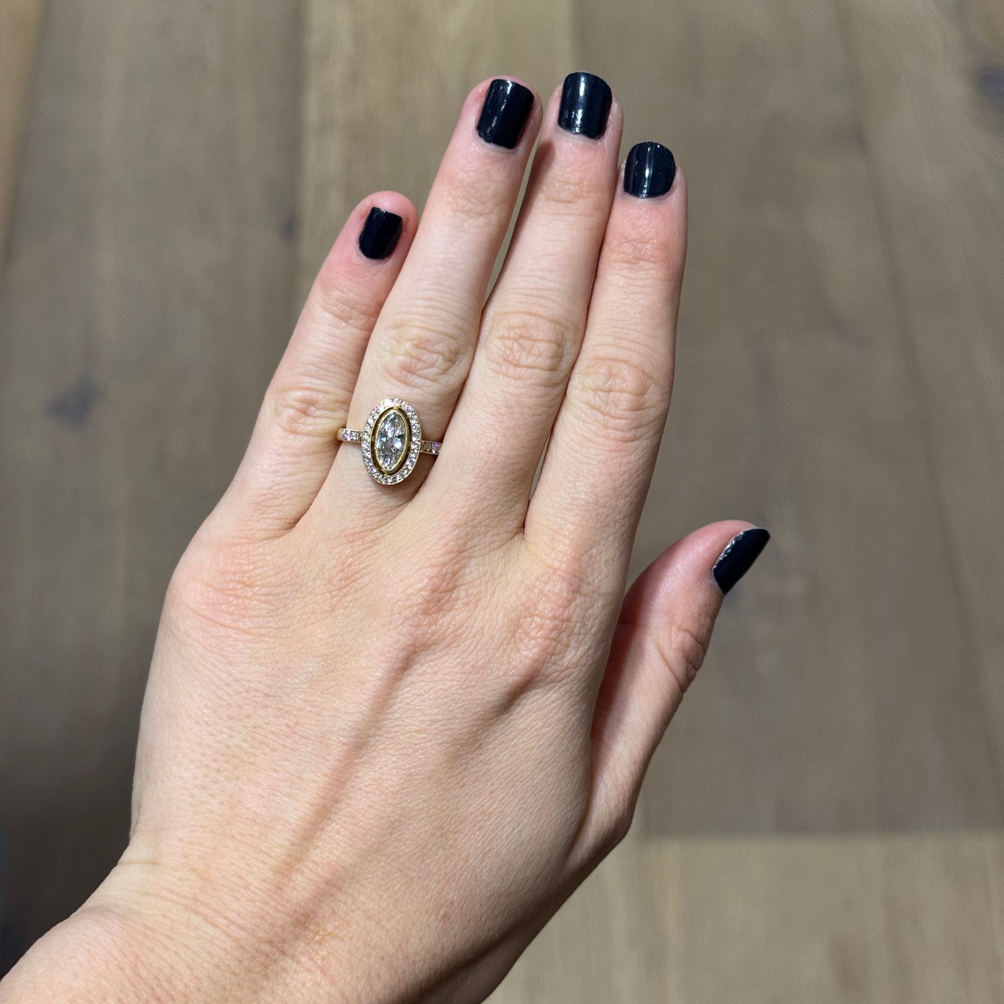 Single Stone Camille Ring