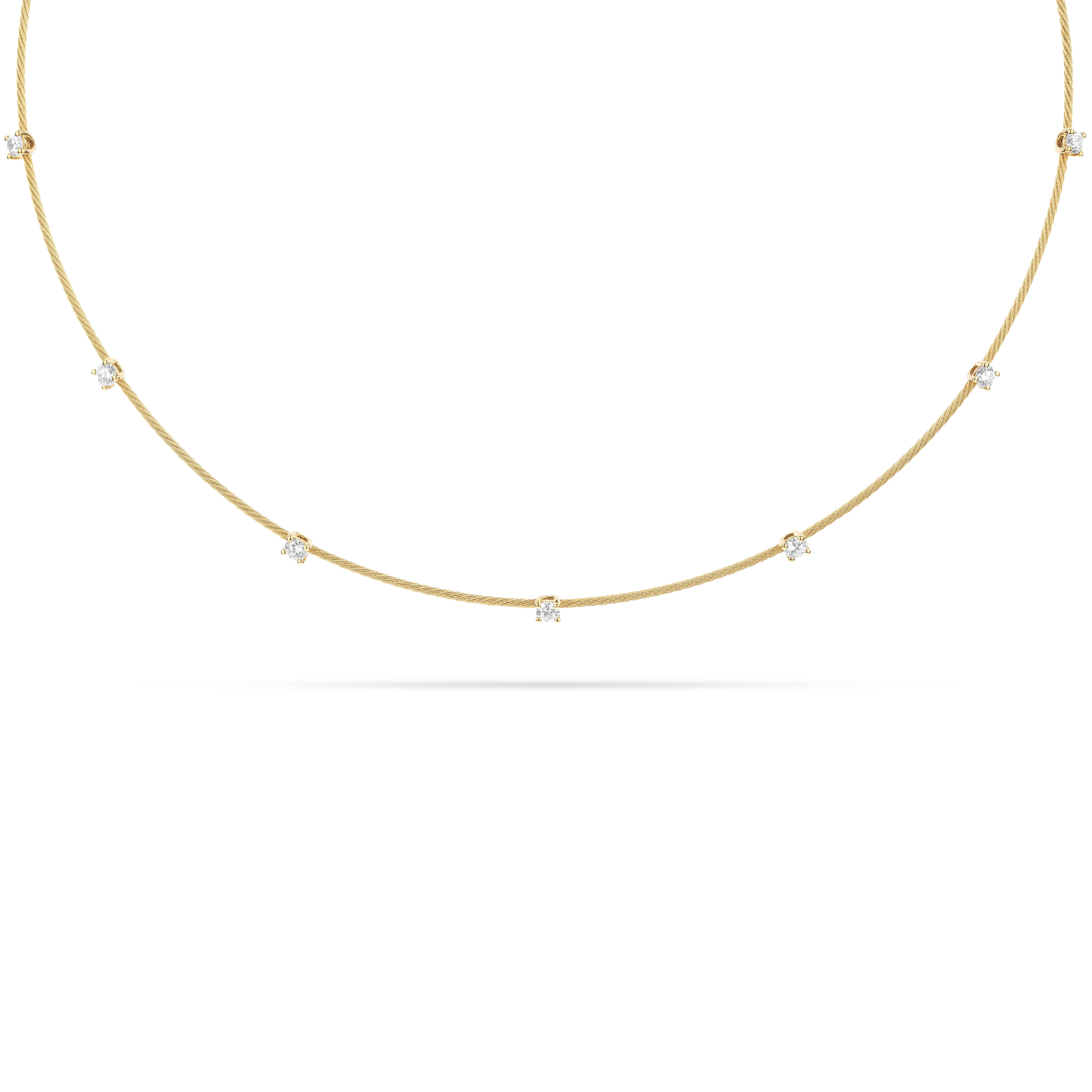 Paul Morelli 7 Diamond Single Unity Necklace