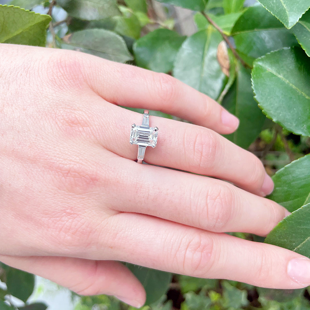 The Roman Emerald Cut Ring - Sarah O.