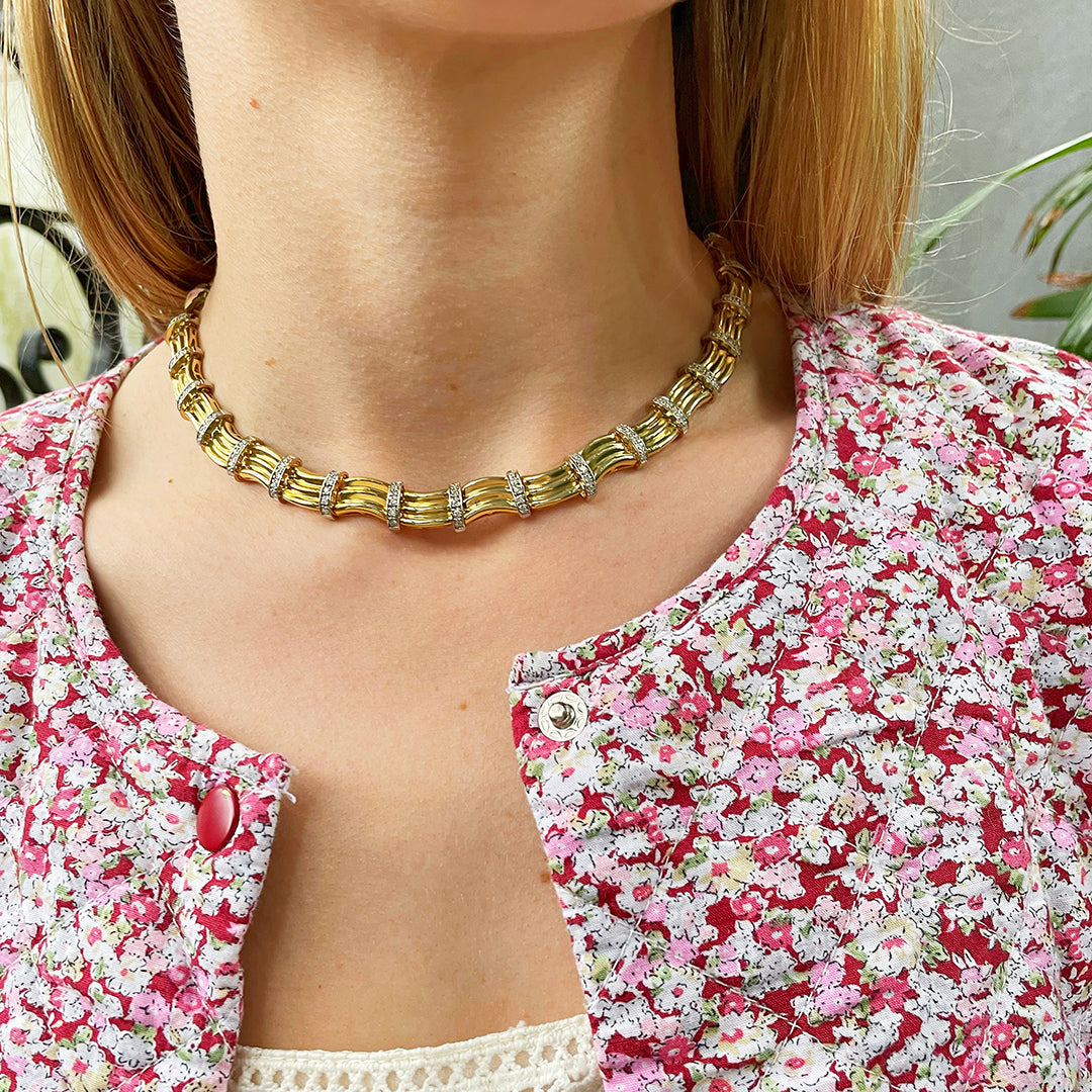 Buy Dual-Tone Necklaces & Pendants for Women by Iski Uski Online | Ajio.com