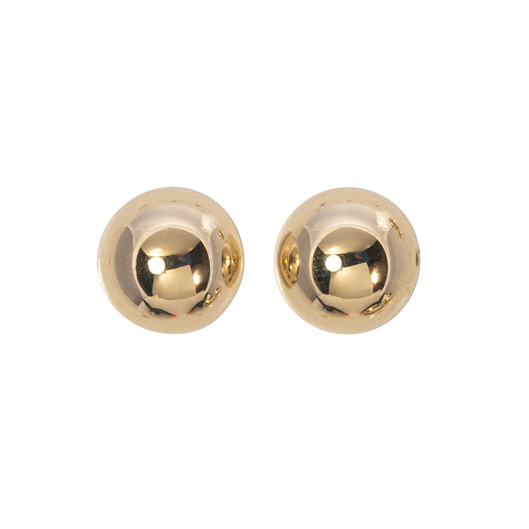 22K Gold Hoop Earrings for Women | Indian Ball Earrings in CA, GA