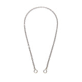 Marla Aaron 14K White Gold Pulley Chain Necklace 15"