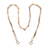 Marla Aaron 14K Yellow Gold Meander Chain Necklace