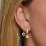 Jude Frances Plain Delicate Hoop Earrings