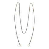 Marla Aaron Silver Rolo Chain Necklace