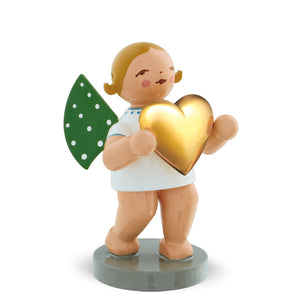 Wendt & Kuhn Gold Edition Angel of Love Wooden Figurine