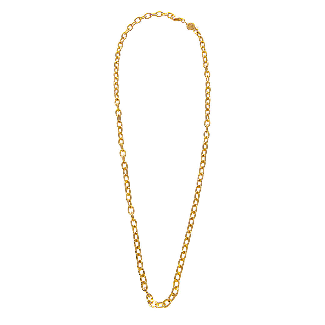 Goldbug Thick Cable Chain Necklace