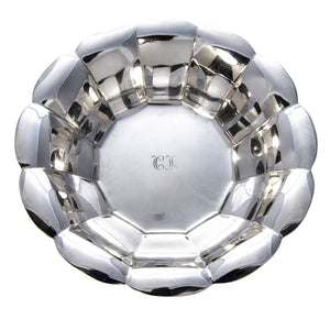 Estate Tiffany & Co. Sterling Silver Scalloped Bowl