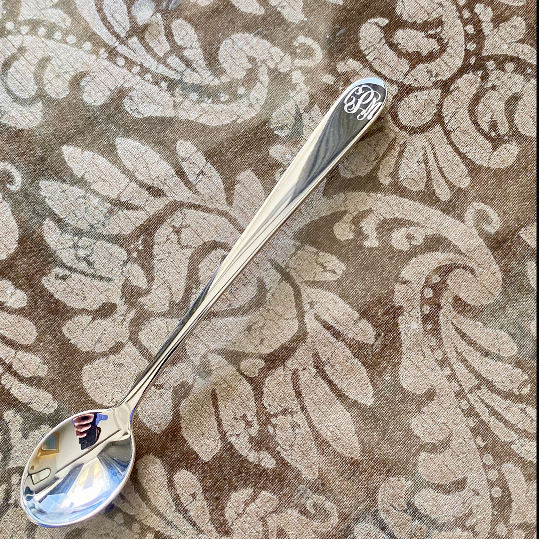 Sterling Silver Long Handle Baby Spoon