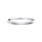 Baby Sterling Silver Plain 5mm Bangle