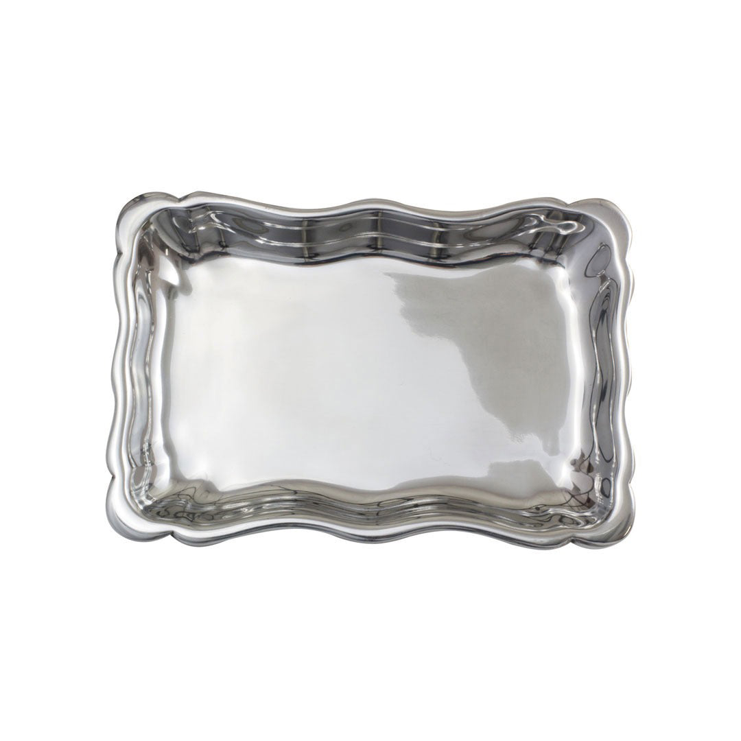 Pewter Chippendale Small Tray