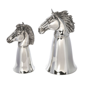 Pewter Mare Horse Stirrup Cup 8oz