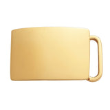 Plain Gold Plated Belt Buckle 1" 25mm