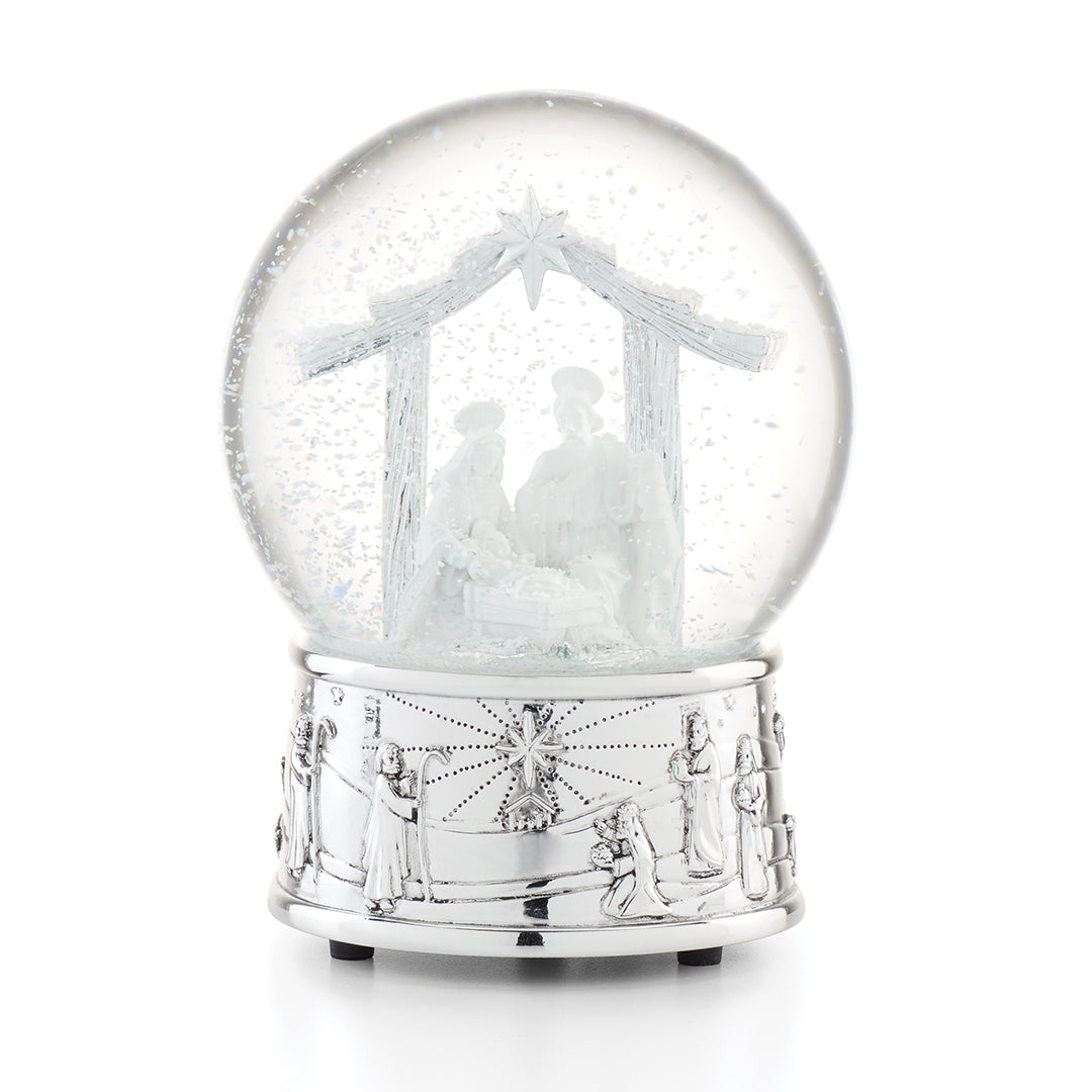 Nativity Musical Snow Globe