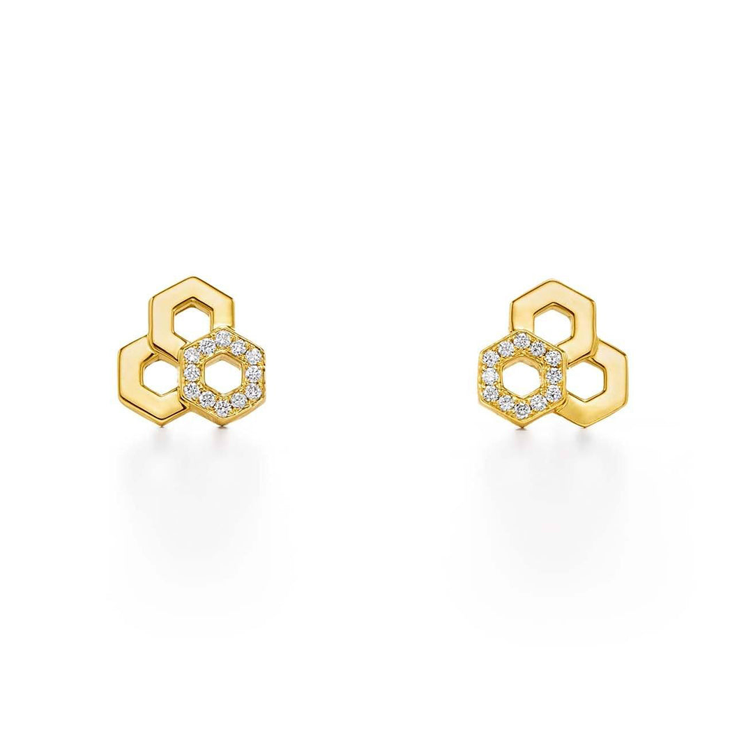 Temple St. Clair Honeycomb Earrings