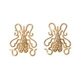 Goldbug Doodle Bug Leverback Earrings