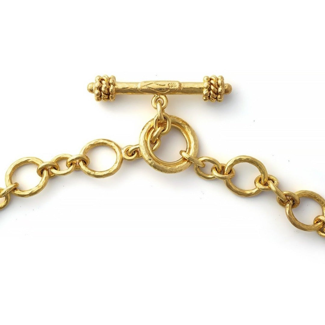 Elizabeth Locke “Riviera” Chain Link Necklace