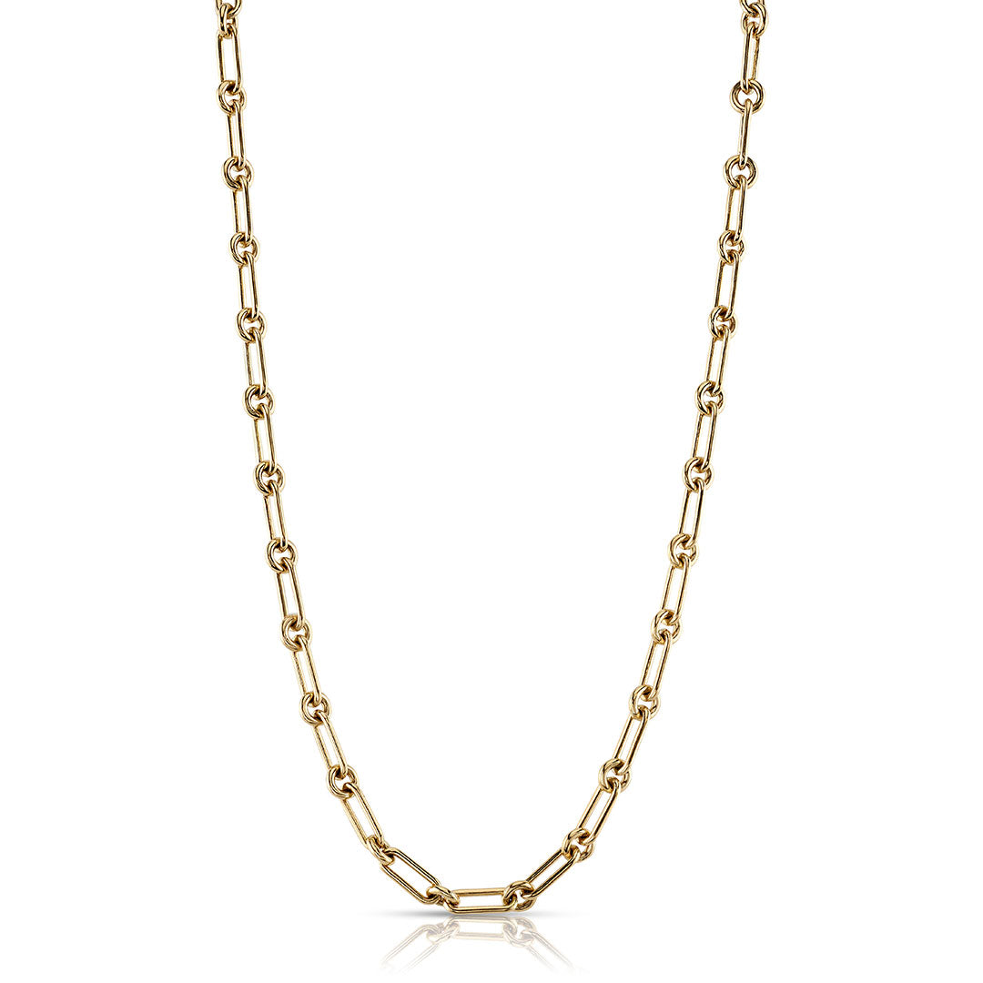 Single Stone Lo Chain Necklace